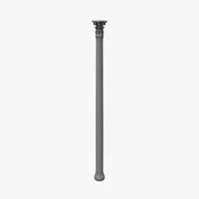 Ancient Corinthian Column 3d model