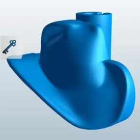 Cowboy Hat Printable 3d model