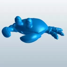 Animal Crab Baby 3d model