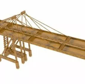 Construction Crane Design 3d model