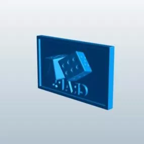 Advertising Board 3d model