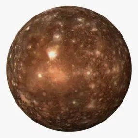 Cratered Moon 3d model