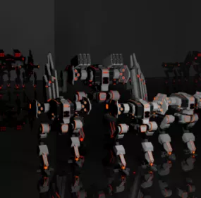 Crawlers Robot 3d model