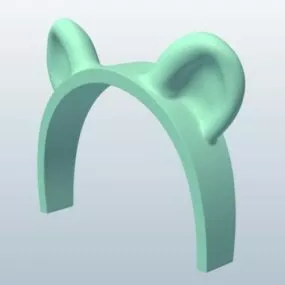 Ears Grizzly Bear 3d model