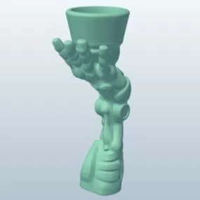 Head Bowl Printable 3d model