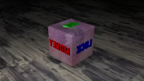 Fit Space Text Decoration 3d model