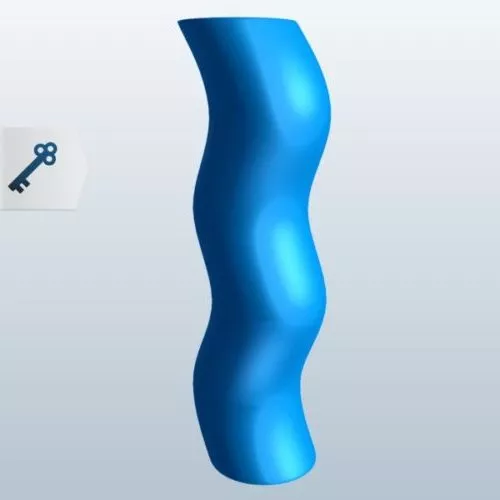 Glossiness Porcelain Vase 3d model