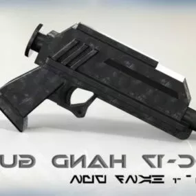 Dc-17 Hand Gun 3d model