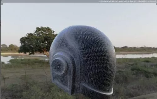Transformer Robot Mask 3d model