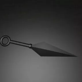 Daga Rustic Weapon 3d model