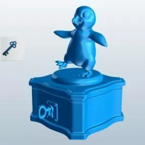 Dancing Penguin 3d model