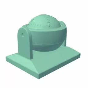 Dashboard Compass Part 3d model