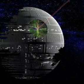 Death Star Space Station 3d model