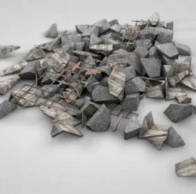 House Debris 3d model