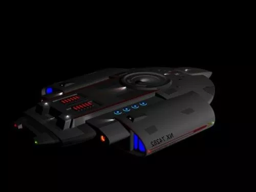 Defiant Starship 3d model Defiant Starship 3d model