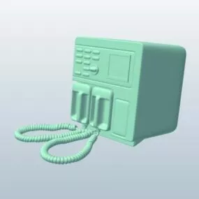 Electric Defibrillator 3d model