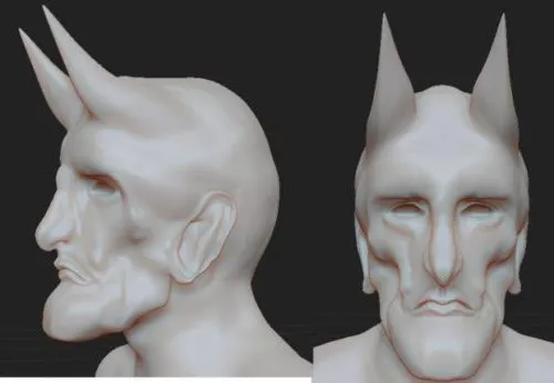 Demon Sculpture 3d model Demon Sculpture 3d model