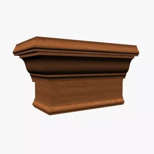 Modern Cornice Plaster Corner Shape 3d model
