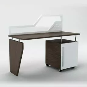 Office Desk Table 3d model