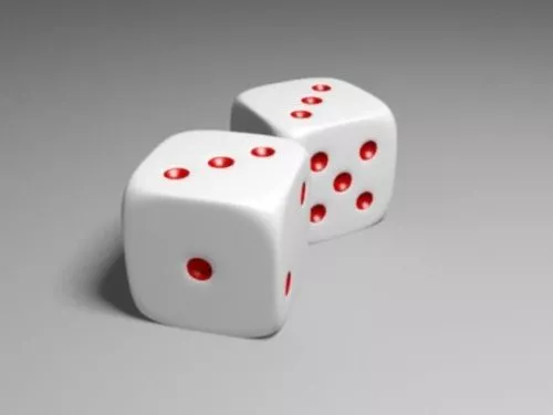 Pink Dice Gambit 3d model