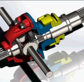 Differential Gear Box Mechanic 3d model