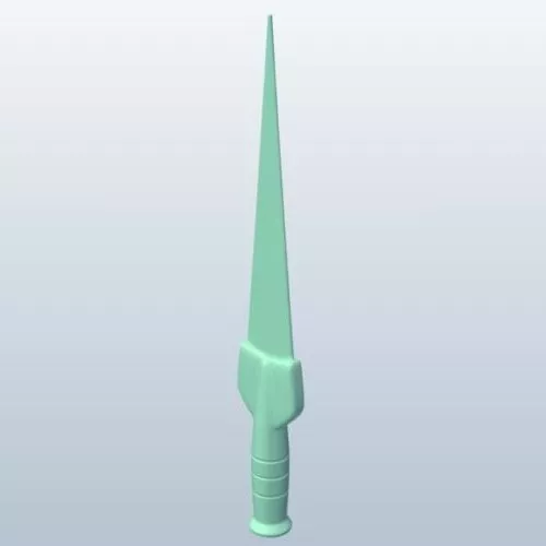 Dirk Long Thrusting Dagger 3d model Dirk Long Thrusting Dagger 3d model