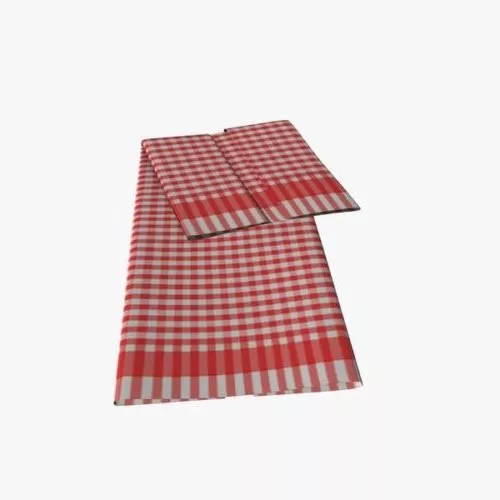Dish Towel 3d model Dish Towel 3d model