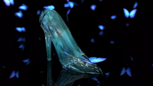 Disney Cinderella Shoes 3d model Disney Cinderella Shoes 3d model