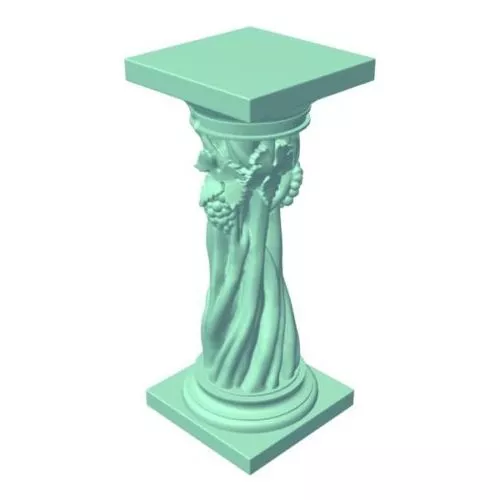Construction Column Twist Pattern 3d model