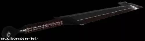 Attack Blade Sword 3d model
