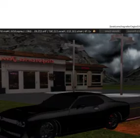 Dodge Challenger Car V2 3d model