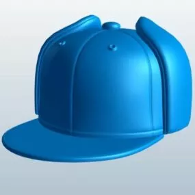 Dog Ear Hat 3d model