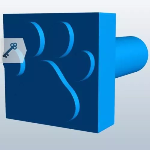 Office Accessories Black Holder 3d model