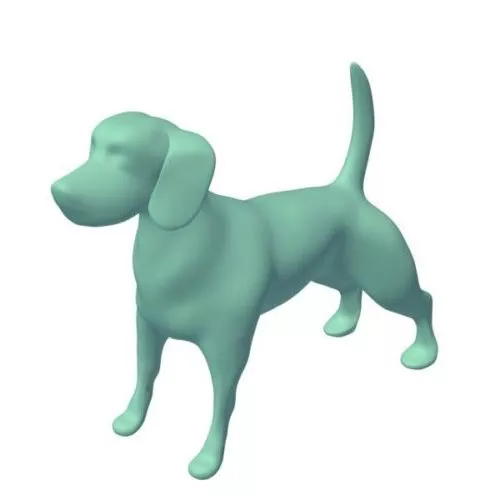 Dog Animal Lowpoly 3d model Dog Animal Lowpoly 3d model