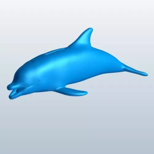 Dolphin Printable 3d model Dolphin Printable 3d model