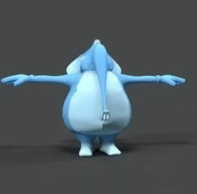 Doni Elephant Character 3d model