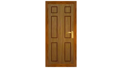 Wood Door For Home 3d model Wood Door For Home 3d model
