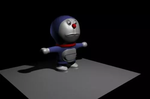 Doraemon Japanese Character 3d model Doraemon Japanese Character 3d model