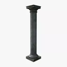 Classic Doric Column 3d model