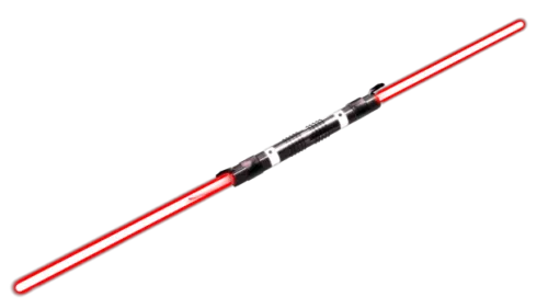 Red Lightsaber Scifi Weapon 3d model