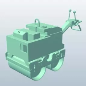 Double Roller Truck 3d model