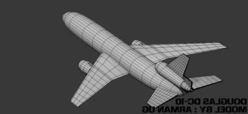 Chengdu J10 Aircraft 3d model