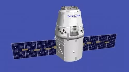 Cylinder Modular Space Station 3d model