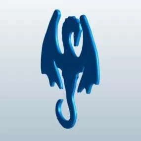 Dragon Shaped 3d model
