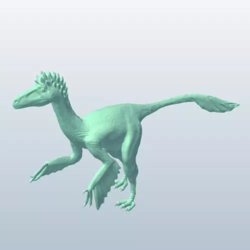 Animated Dacosaurus Dinosaur 3d model