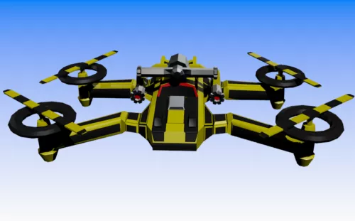 Lowpoly Fly 3d model