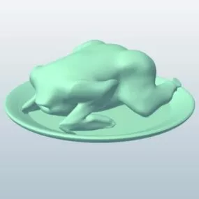 Food Duck 3d model