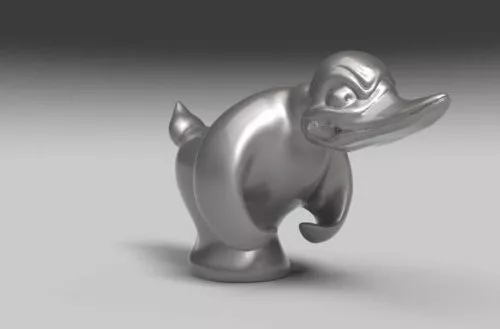 Rubber Little Duck Toy 3d model