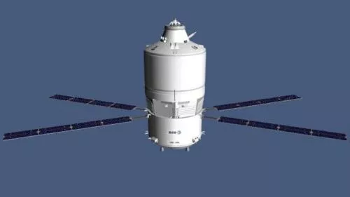 Water Spaceship 3d model