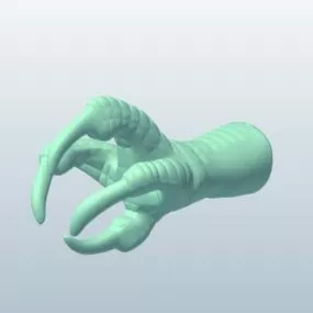Eagle Foot Sculpt 3d model